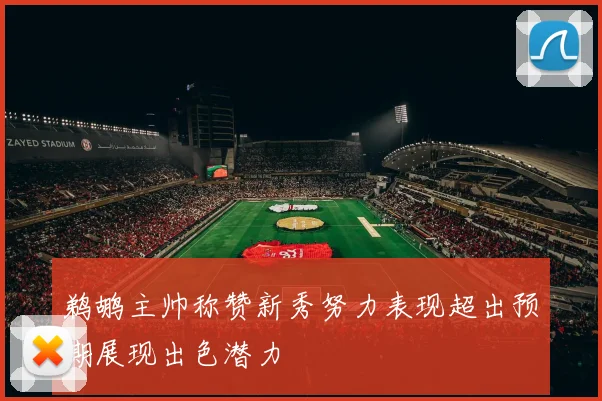 鹈鹕主帅称赞新秀努力表现超出预期展现出色潜力